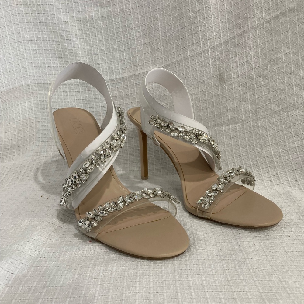 (NIB) I.N.C. Women’s Round Toe Stiletto Slip On Slingback Sandal - Picture 3 of 7